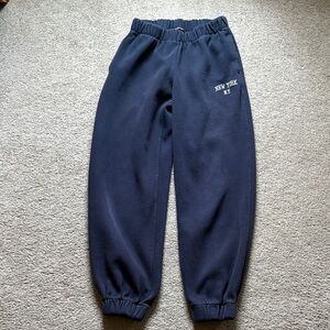 Brandy Melville Navy Jogger Pants